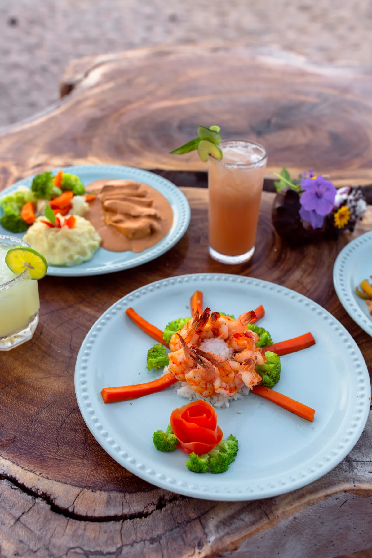 Fresh cuisine by the sea at Amaca Beach